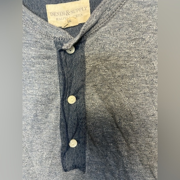 Ralph Lauren Denim & Supply Long Sleeve V-Neck Sz L - Picture 4 of 7